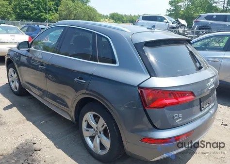 2018 Audi Q5 2.0T Premium/2.0T Tech Premium from USA, damaged, VIN WA1BNAFY4J2048033